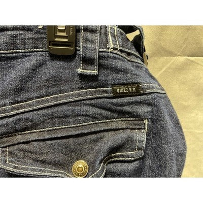 Quizz New York Denim Skirt Size 22, Y2K/90's Style, Ramie Blend