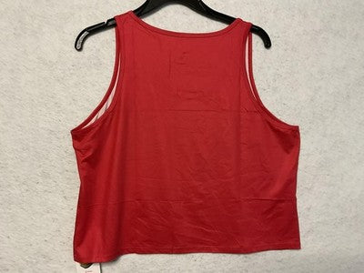 UINKE Tank Top Womens Large Red USA Flag Graphic UPF50+ Athletic Patriotic