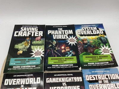The Gameknight999 Vs. Herobrine Box Set Mark Cheverton Minecraft Kids PB