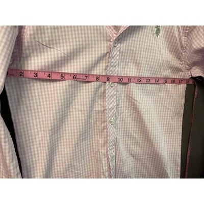 U.S. Polo Assn. Gingham Shirt L/14-16 Violet Mist New with Tags