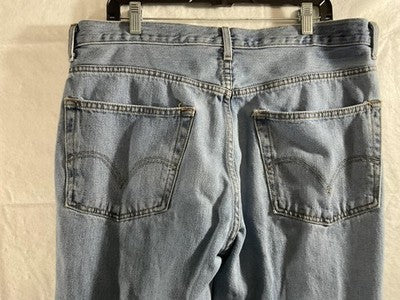 VTG Levi's 560 Jeans Men 34x29 Blue Light Wash Relaxed Fit Tapered Denim 5Pocket