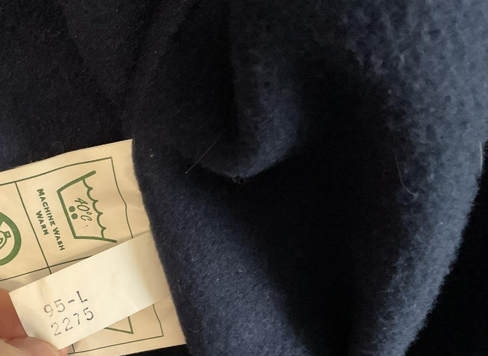 Vintage WearGuard Jacket Mens XL Green Fleece Lined Stormproof Windbreaker 90s