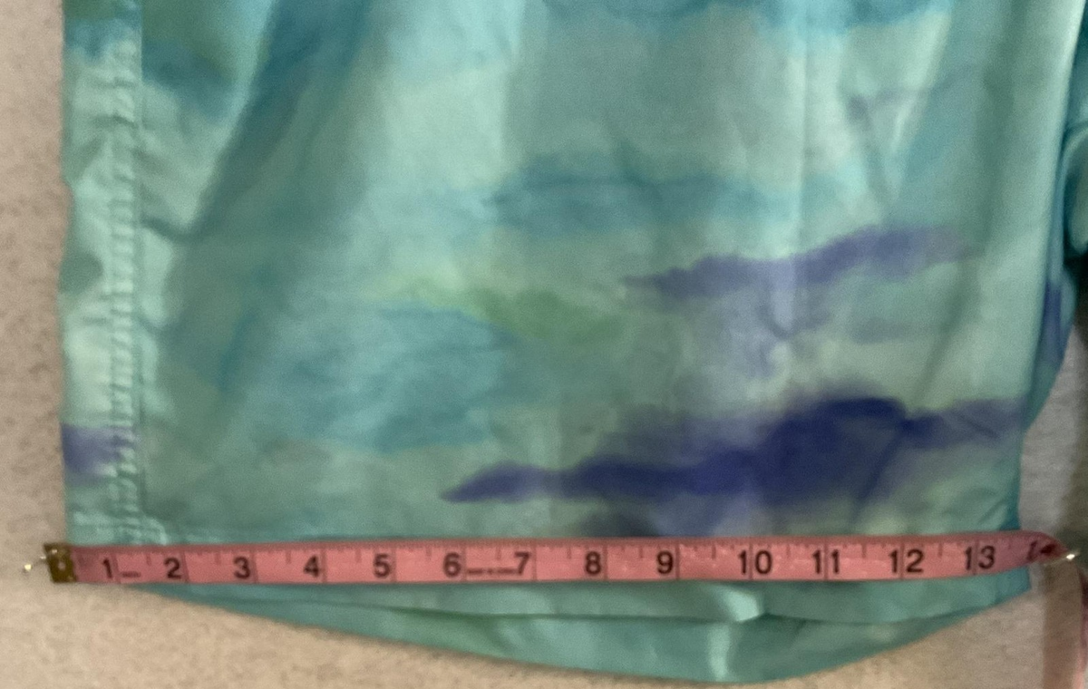 Laguna Swim Shorts Mens 2XL Multicolor Tie Dye Elastic Waist Lined Pockets Beach