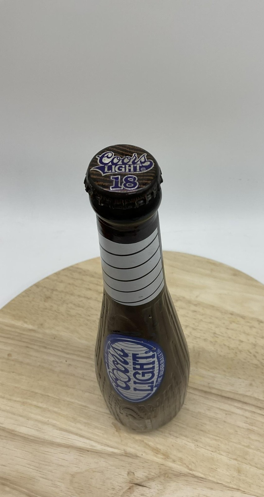 Coors Light 500 Home Run Club Limited Edition Empty Beer Bottle Collectible