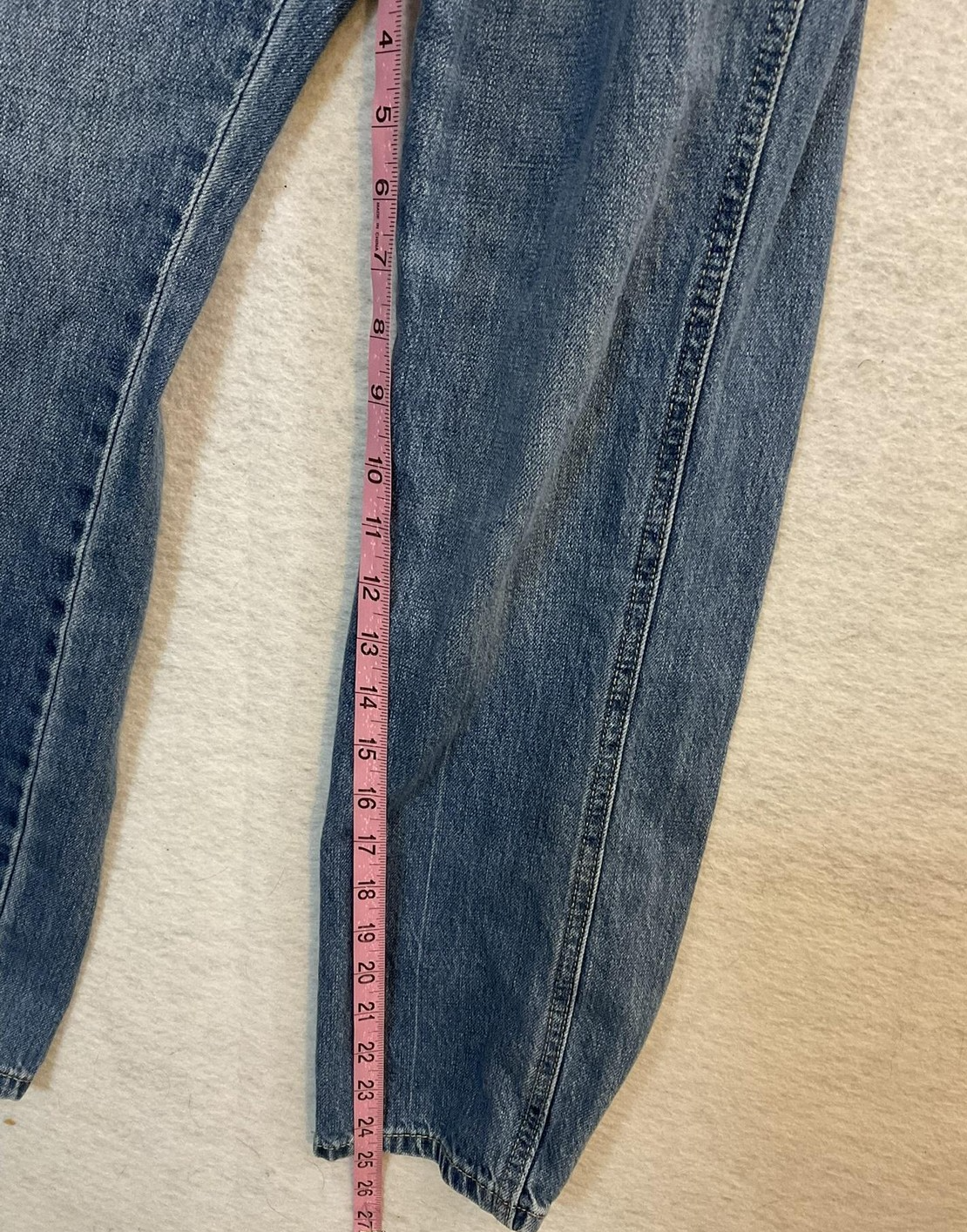 Old Navy Overalls Unisex Kids XL (14-16) Blue Denim Straight Bib Pockets Jeans