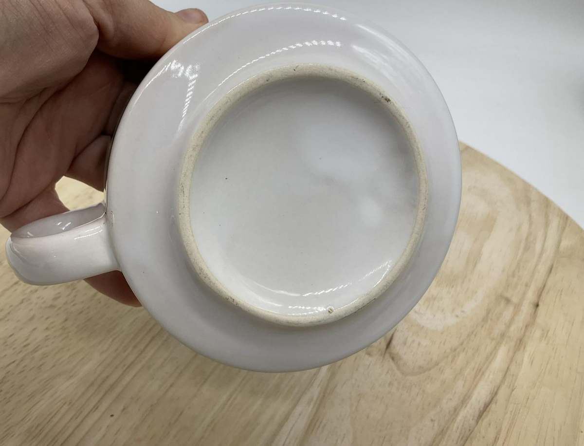 Vegetable Tomato Garlic Onion Ceramic Soup Mug Bowl With Handle Kitchen Decor