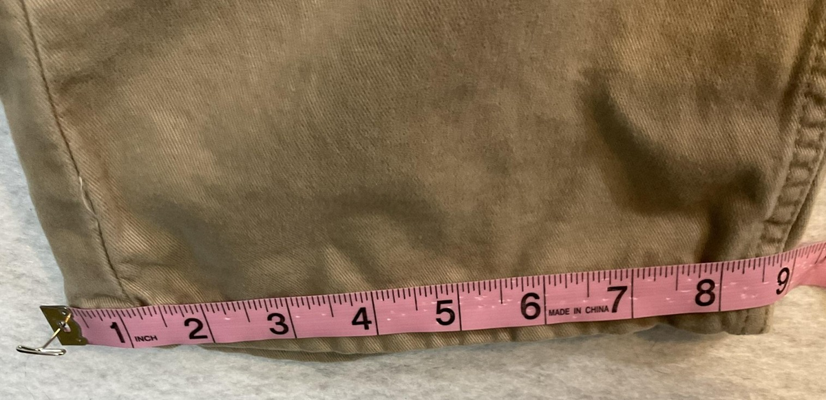 Levi's 505 Jeans Mens 40x30 Beige Khaki Straight Leg Regular Fit Denim 5-Pocket