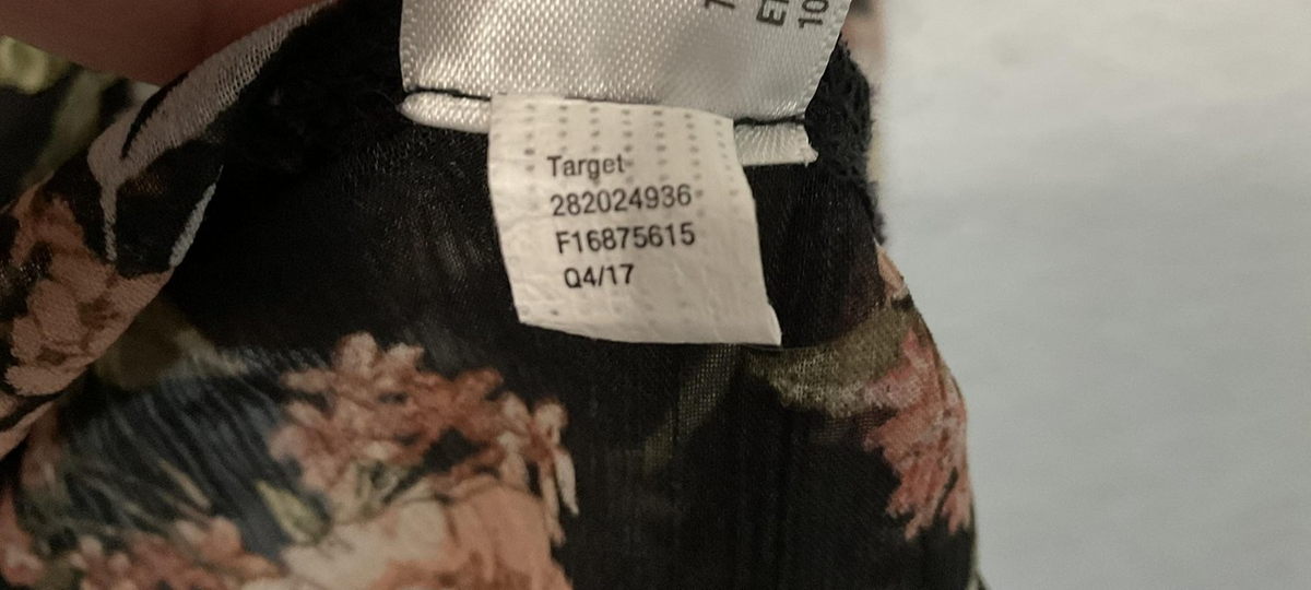 Xhilaration Blouse Womens XS Black Floral Long Sleeve Sheer Button Front