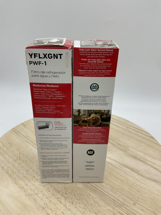 YFLXGNT PWF-1 Water Ice Refrigerator Filter FPPWFU01 EPPWFU01 2 Pack NSF WQA