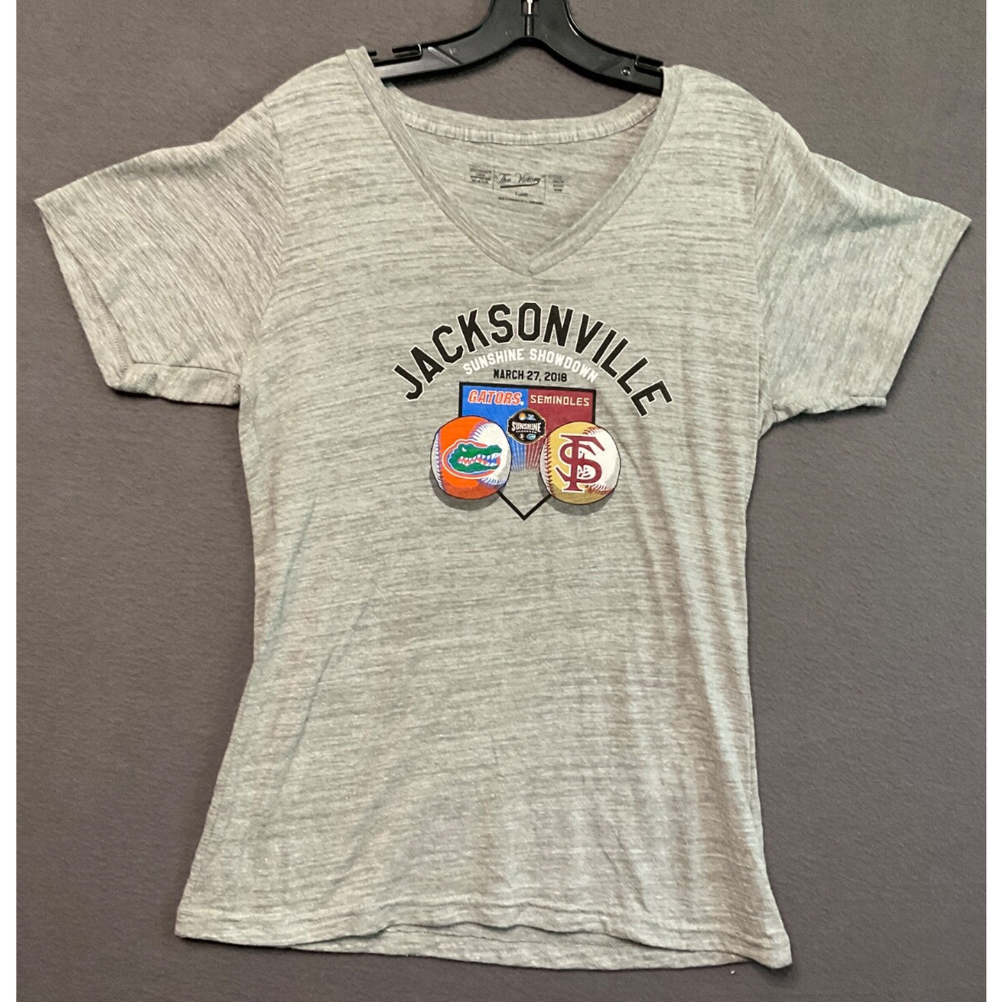 Jacksonville Sunshine Showdown 2018 T-Shirt XL Florida Gators Seminoles