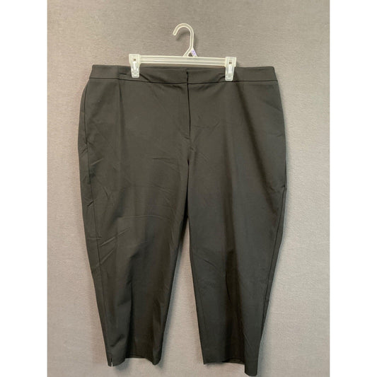 Talbots 20W Black Dress Pants Women’s Stretch Work Slacks NWT Casual Wear