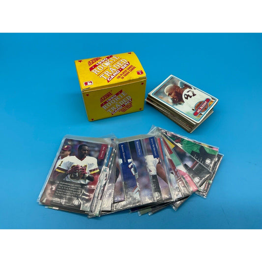 1990 Score Traded Rookie Set w/ Additional Baseball & Football Cards MIXED Lot