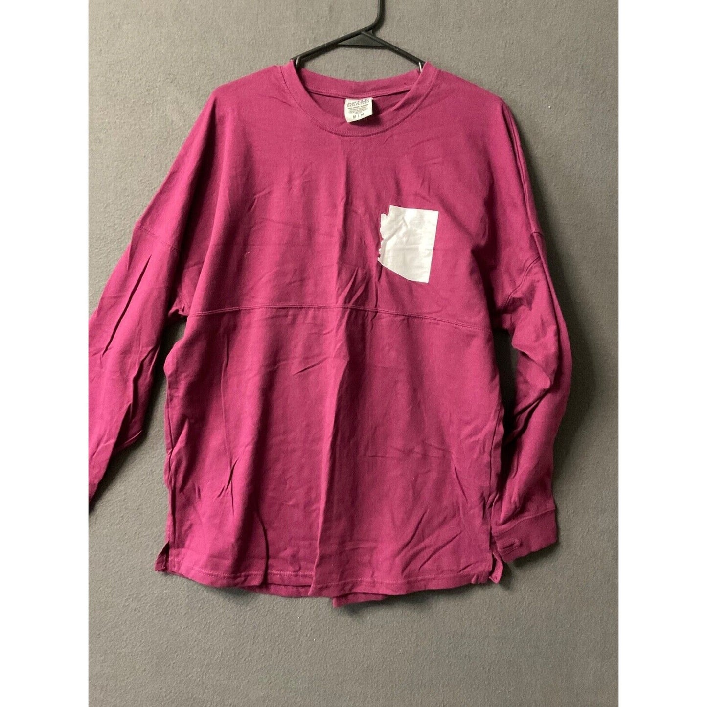 Royce Brand Crew Neck Top Tee Long Sleeves Med Arizona EST 1912 Thumb Hole NWT