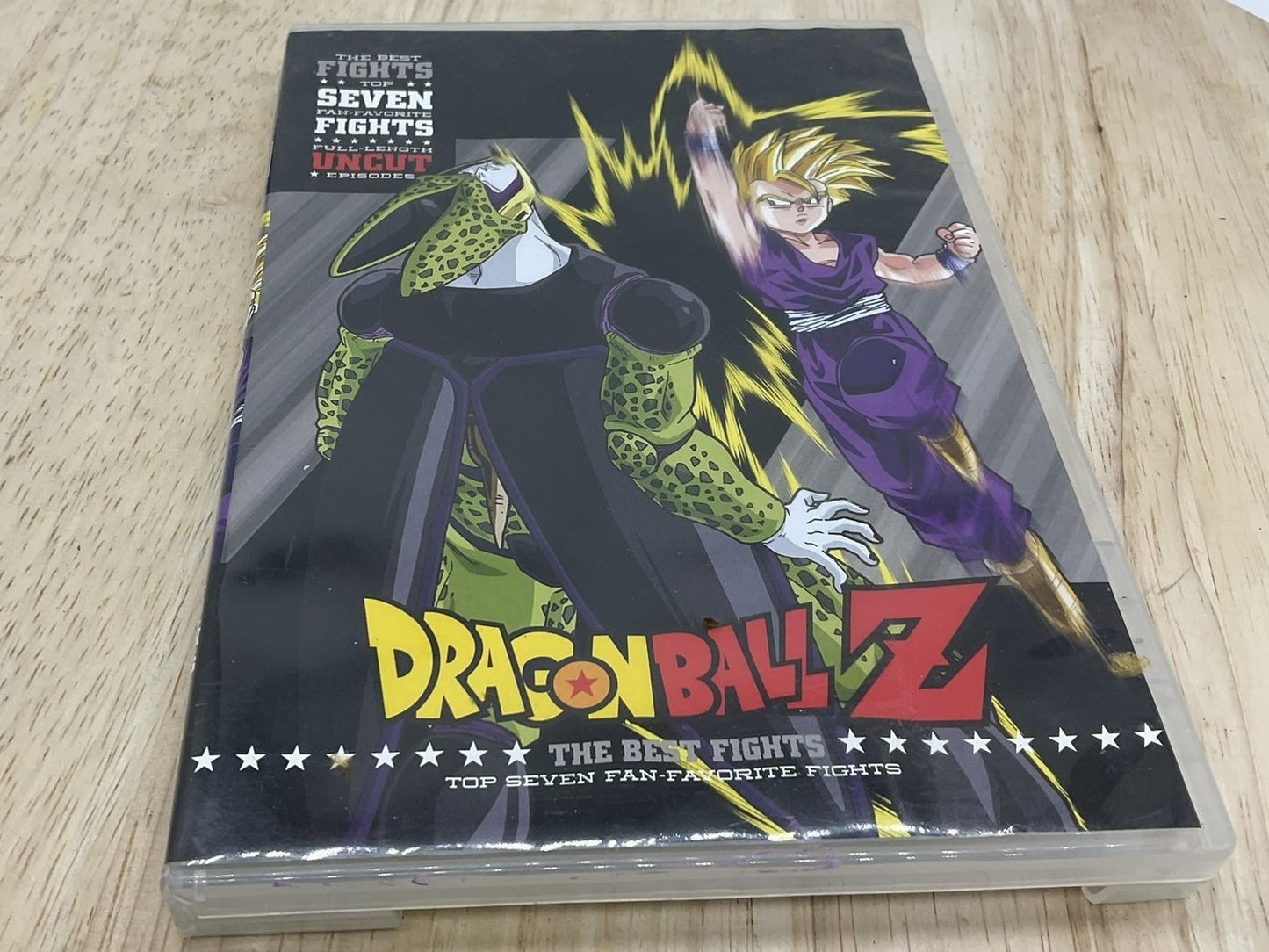 Dragon Ball Z The Best Fights DVD TV Series Anime Action 1-Disc Set Color