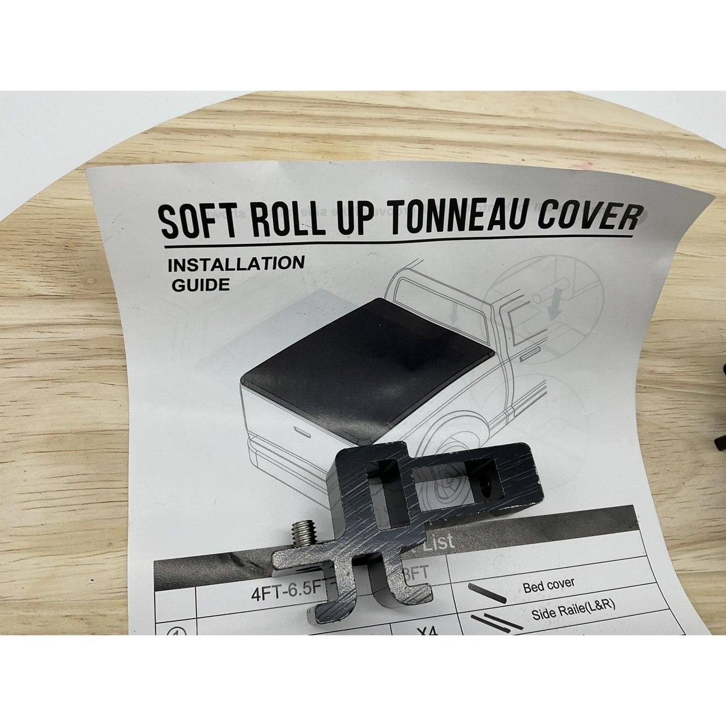 Universal Truck Tonneau Cover F Clamps Set of 6 NCMR82082 Replacement Parts