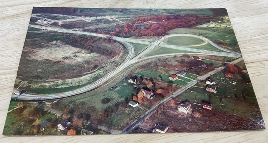 Vintage Pennsylvania Turnpike Bedford PA Photochrome Color Postcard 6 X 4 In