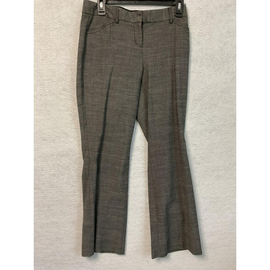 Express Design Studio Pants Womens 2R Gray Bootcut Dress Trousers Work Office