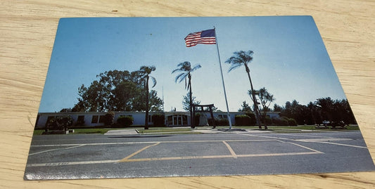 Vintage Station Headquarters El Toro Road Runner Photochrome Postcard 5.5x3.5 In