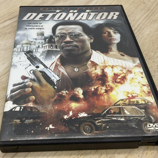 The Detonator DVD 2006 Wesley Snipes R Widescreen Sony Pictures NTSC Action