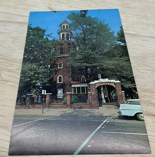 Vintage Christ Church In Alexandria L. B. Prince Photochrome Postcard 5.5x3.5 In