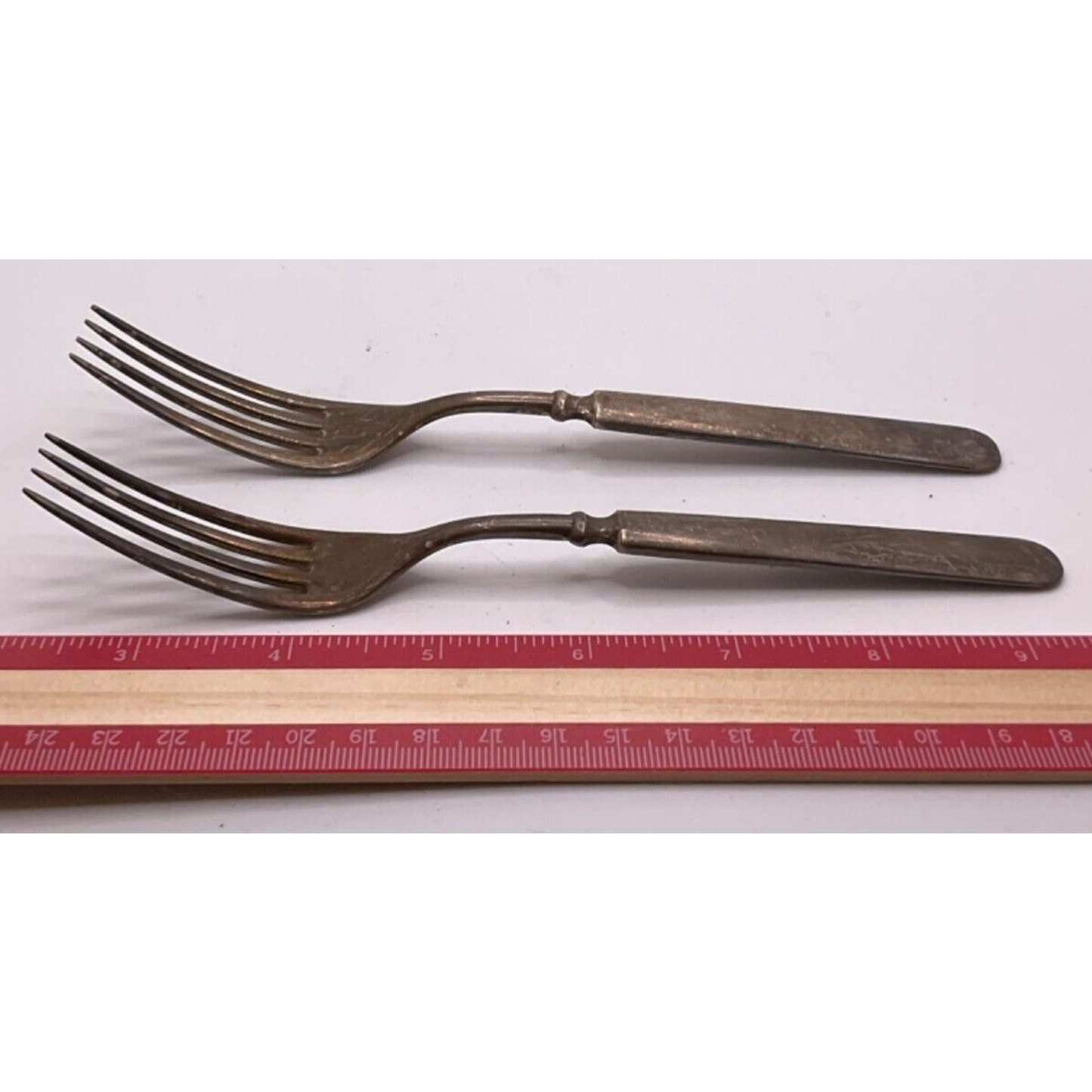 Wallingford CT WM. Rogers 12 DWT Silver-Plated Forks - 2 Count, Vintage, READ