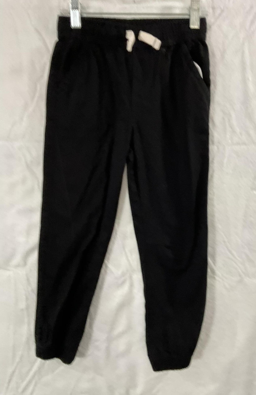 365 Kids From Garanimals Pants Unisex Kids 5 Black Jogger Elastic Waist Pockets
