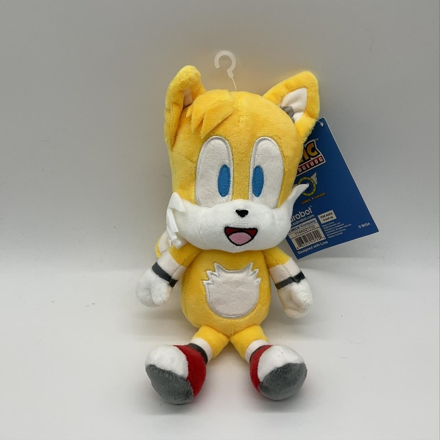Kidrobot Sonic The Hedgehog Tails Fox Plush Stuffed Doll Toy Yellow Small Phunny