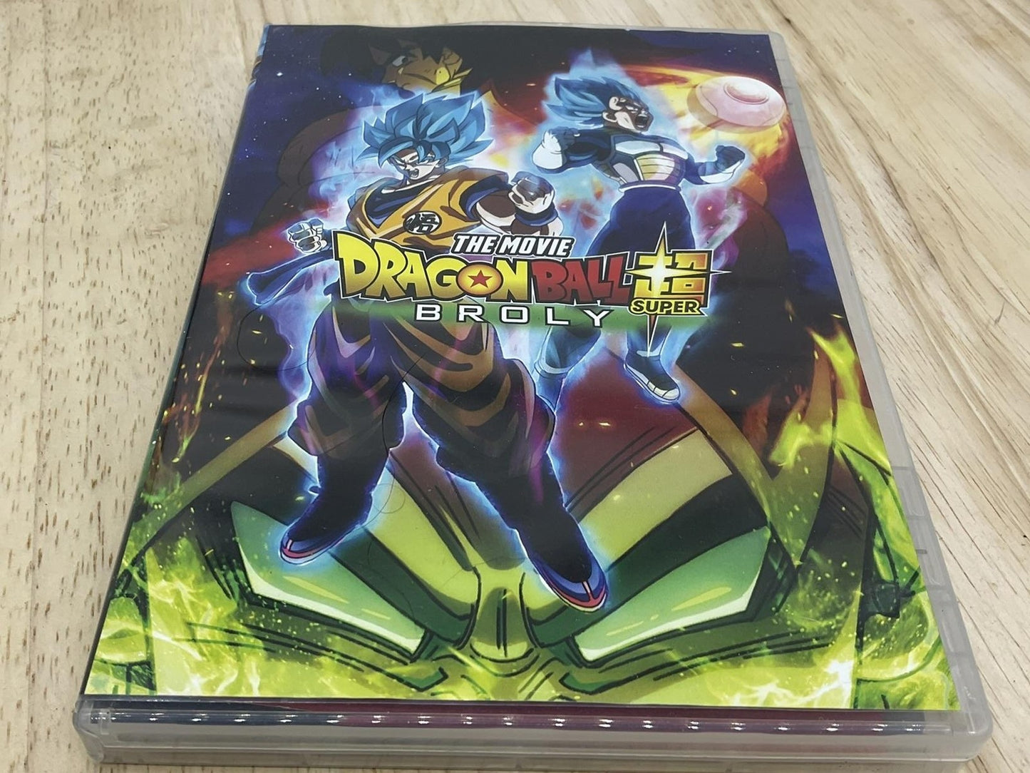 Dragon Ball Super Broly The Movie DVD 2018 Funimation PG Widescreen Anime