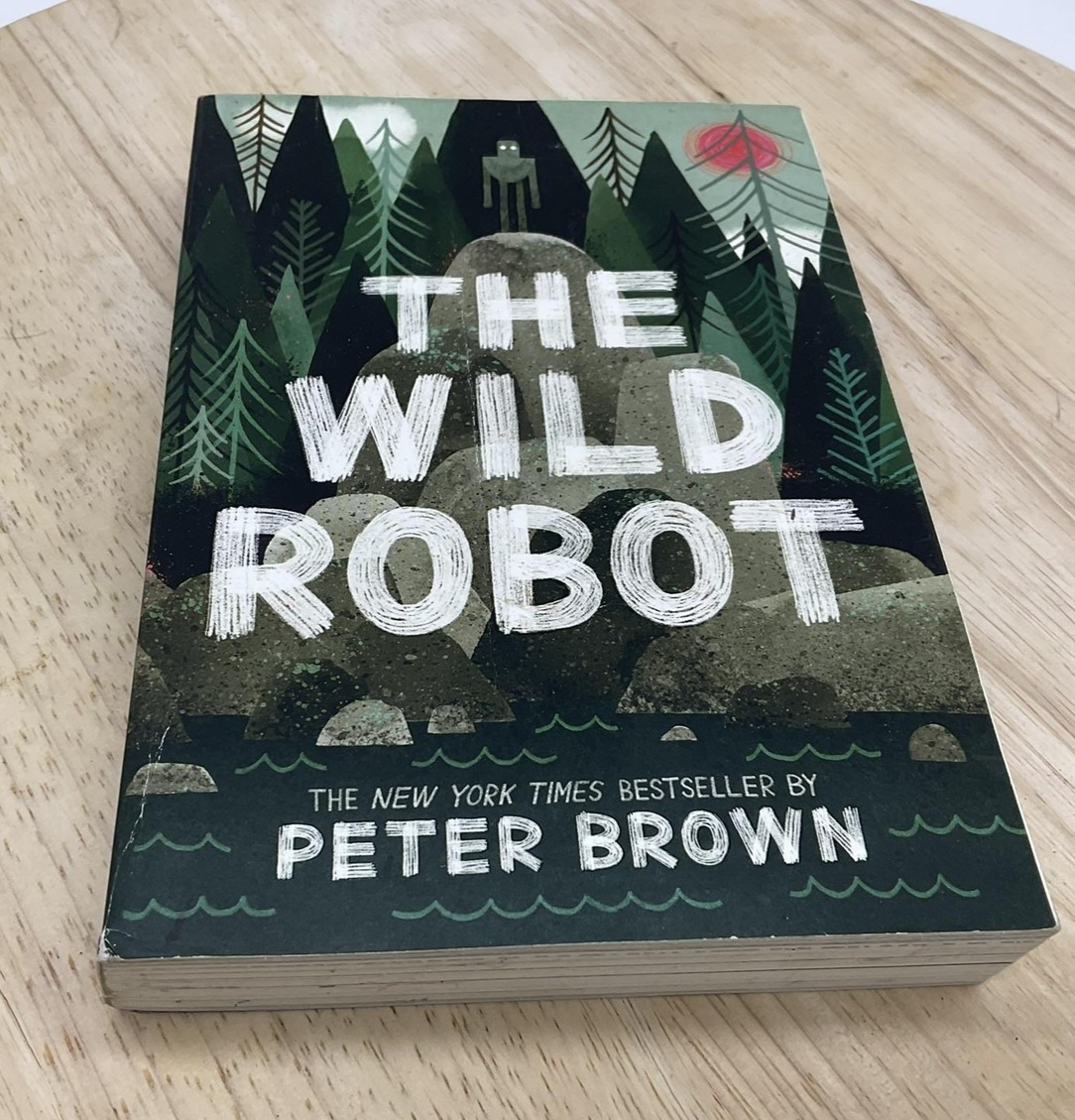 The Wild Robot Peter Brown Paperback Book 2016 Children's Fiction Robots