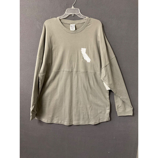 Royce Brand GrayCrew Neck Tee Long Sleeves 2XL Arizona EST 1912 Thumb Hole NWT