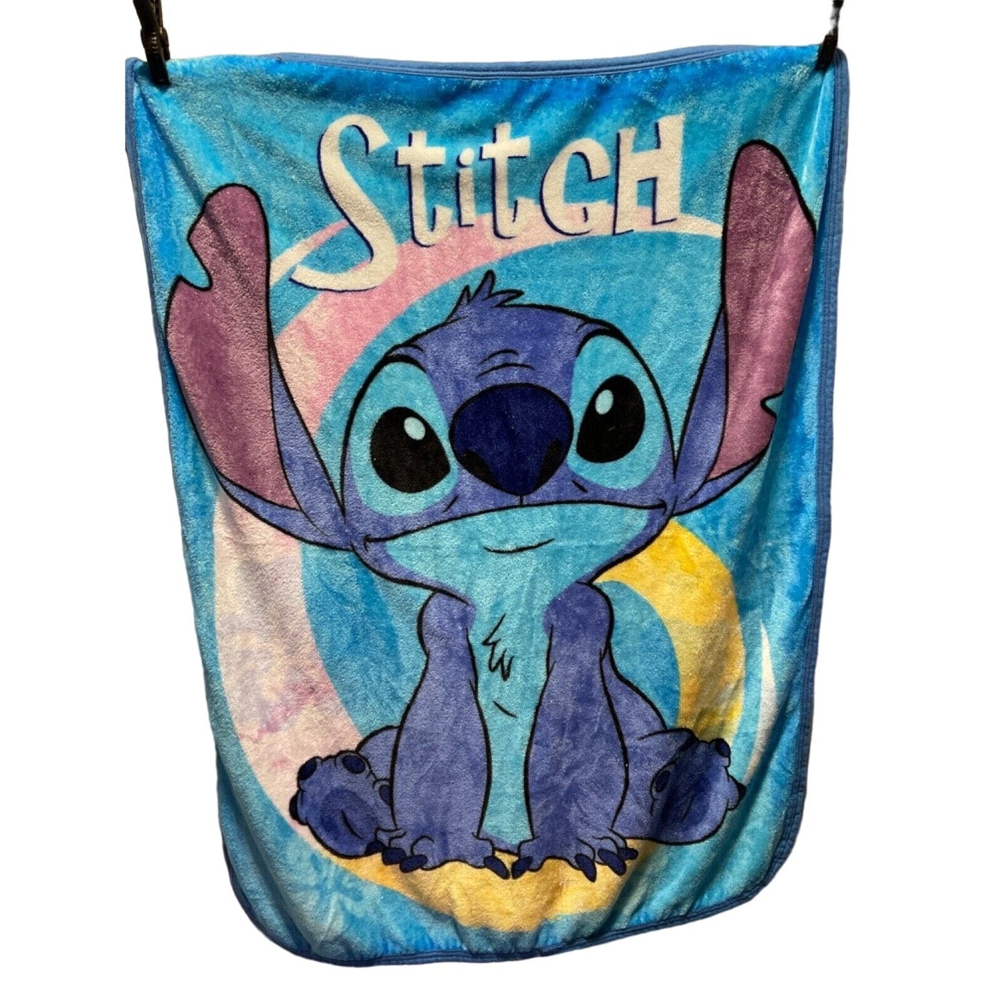 Disney Stitch Ohana Summer Fleece Throw Blanket 39x47 Silky Touch