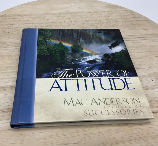 The Power Of Attitude Mac Anderson Simple Truths HC Motivation Book DVD Gift