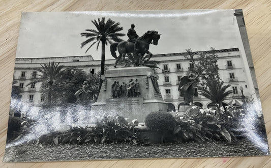 Vintage Jerez De La Frontera Ediciones Sicilia B/W Postcard Std 5.5 X 3.5 In