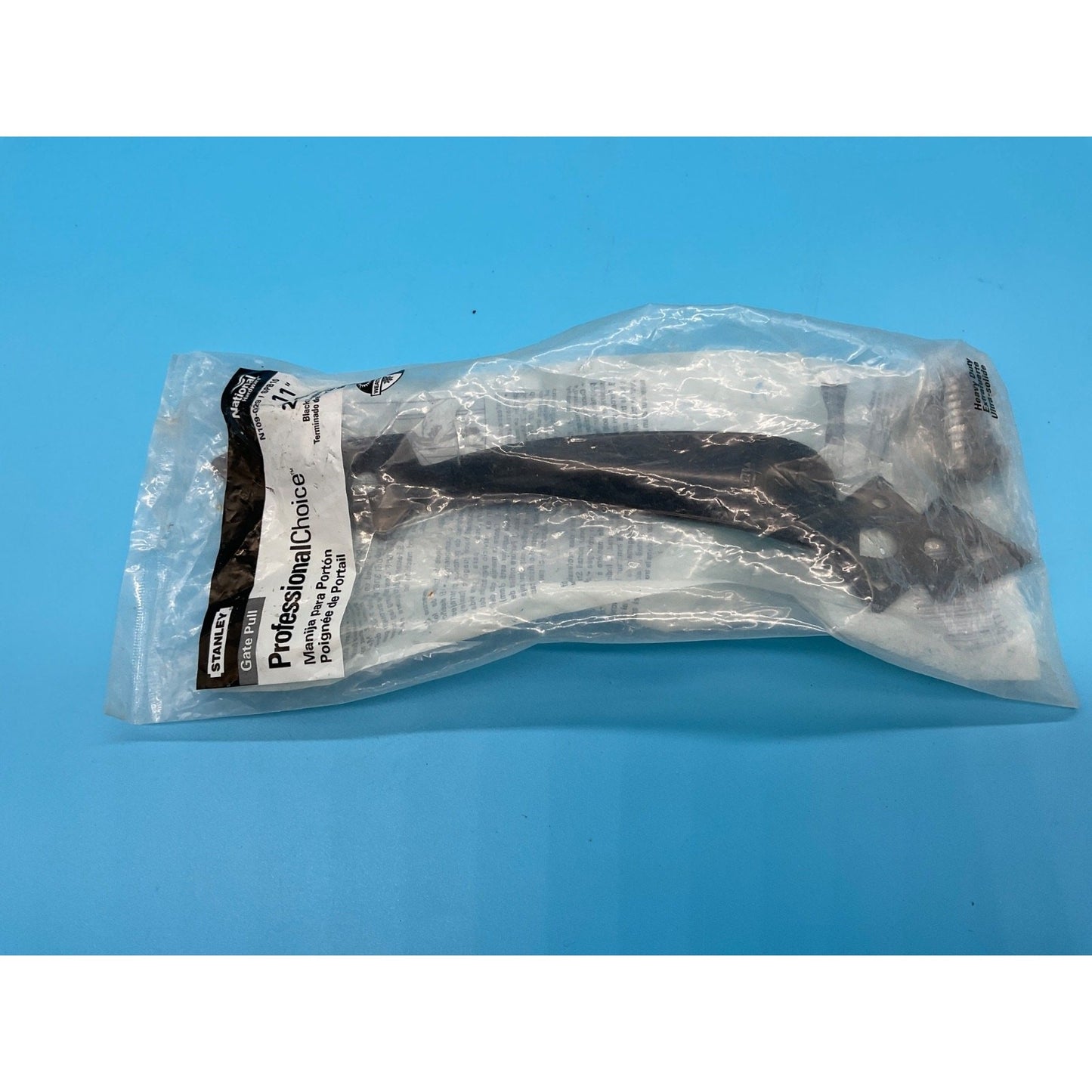 Stanley Gate Pull Handle 11" Black 279mm Professional Choice N109-029 New 2015