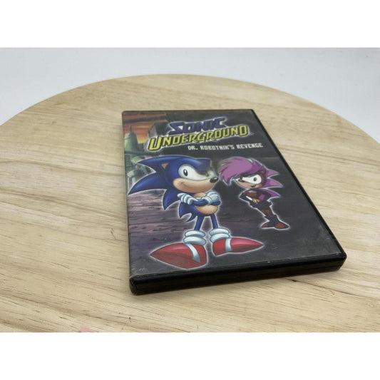 Sonic Underground Dr. Robotnik's Revenge DVD NCircle Animated TV Series Family