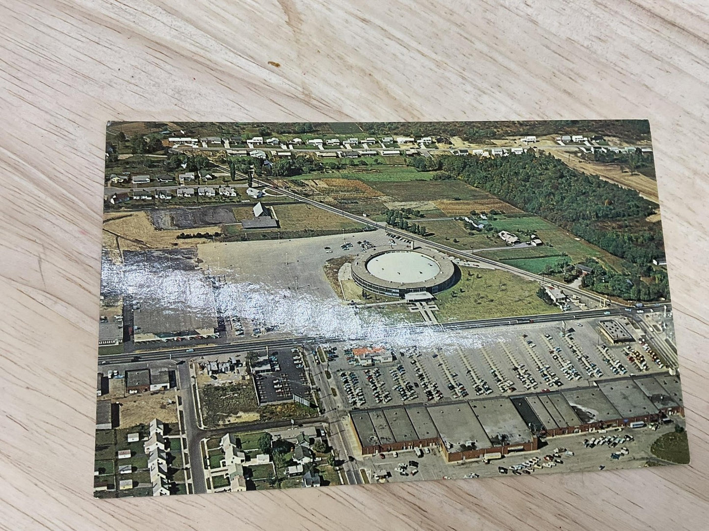 Vintage Cuyahoga Falls Ohio Colourpicture Plastichrome Postcard 5.5x3.5 In