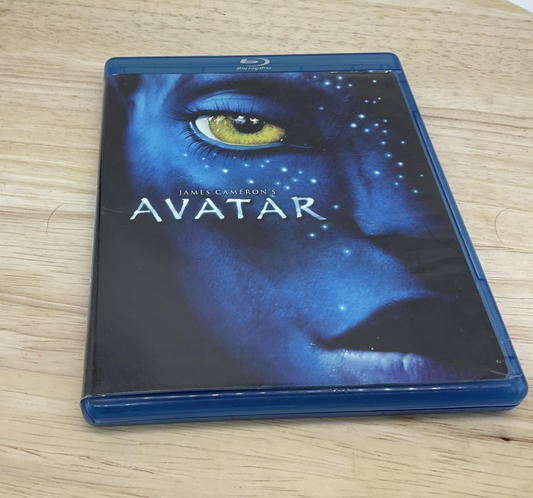 Avatar Blu-ray + DVD 2-Disc Combo Pack James Cameron Movie PG-13 With Case