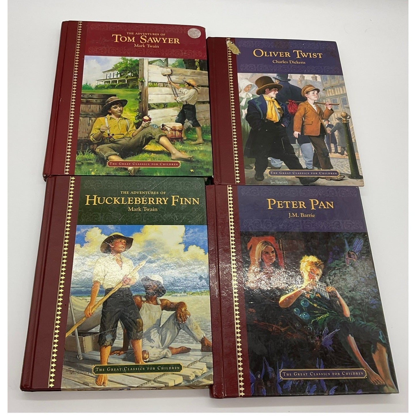 Dalmatian Press Great Classics for Children Book Set of 4 Hardcover Illustrated