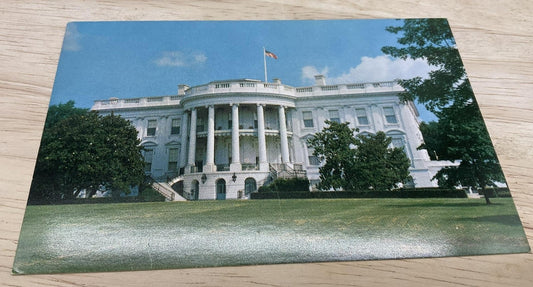 Vintage The White House L. B. Prince Co. Color Photochrome Postcard 5.5x3.5 In