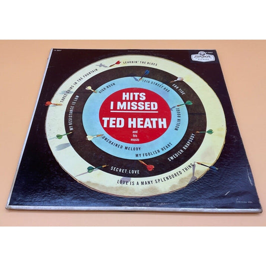 Ted Heath Hits I Missed Vinyl LL 3057 London Records Vintage "Secret Love"