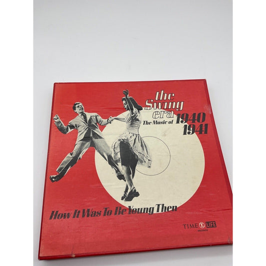 Vintage Jazz Box Set The Swing Era 1940-1941 Time Life Records Includes Magazine