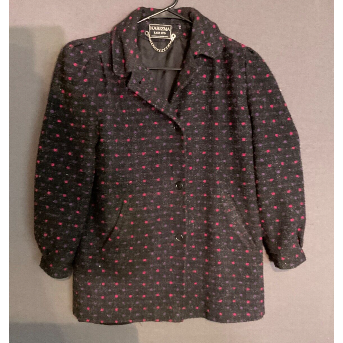 Vintage Karizma East Ltd Women’s Coat Size 6 Union Made USA