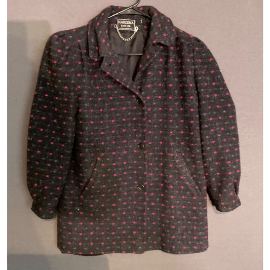 Vintage Karizma East Ltd Women’s Coat Size 6 Union Made USA