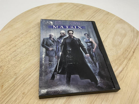 The Matrix DVD 1999 Keanu Reeves Sci-Fi Action Movie Widescreen R Warner Bros