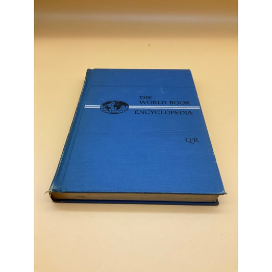 1961 World Book Encyclopedia Vol 15 “Q-R” Vintage Hardcover, Field Enterprises