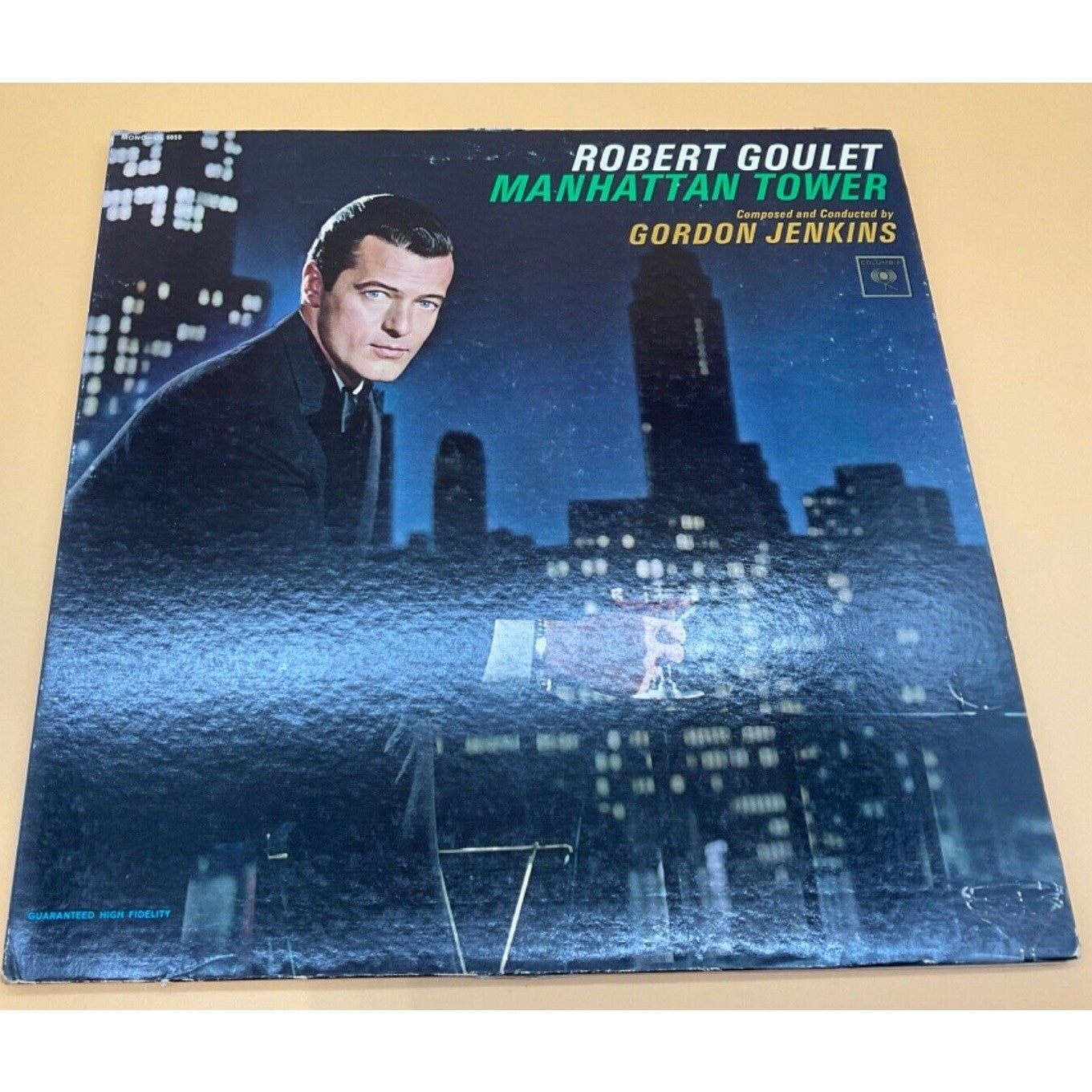Robert Goulet Vintage 1964 LP Manhattan Tower/The Man Who Loves Manhattan Stereo