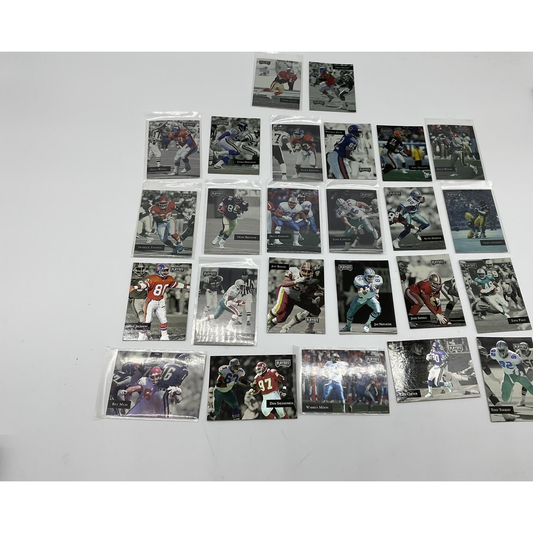 Vintage NFL Football Card Lot Playoff Series Stars Hall of Fame 90s Collectibles