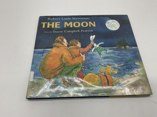 The Moon Robert Louis Stevenson Tracey Campbell Pearson HC Kids Picture Poetry