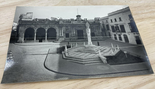 Vintage Jerez De La Frontera Plaza De La Asuncion Spain Postcard 5.5x3.5 In