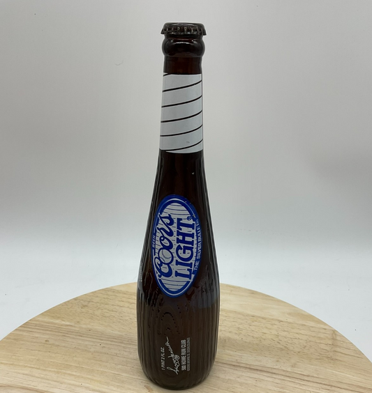 Coors Light 500 Home Run Club Limited Edition Empty Beer Bottle Collectible